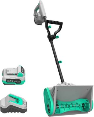 Litheli 12 in. 20V Single-Stage Cordless Snow Blower, Battery and Charger Included