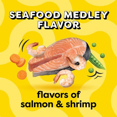Image showing  Adult Indoor/Outdoor Seafood Medley Recipe Dry Cat Food