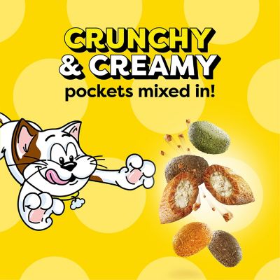 Image showing 5 th Temptations Adult Indoor/Outdoor Seafood Medley Recipe Dry Cat Food