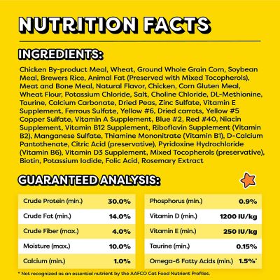 Image showing 9 th Temptations Adult Indoor/Outdoor Tasty Chicken Recipe Dry Cat Food