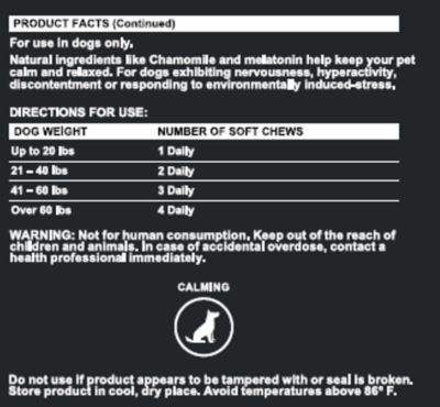 Image showing 6 th Operation Good Boy Calming Supplement for Dogs, 90 ct. Jar