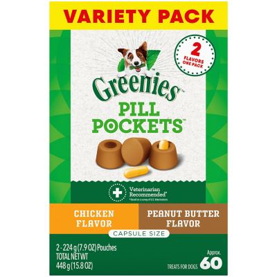 Greenies Pill Pockets MVMP - Chicken, Peanut Butter, 15.8 oz., 60 ct.