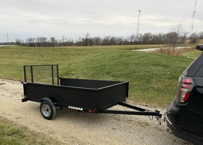 Image showing  5 ft. x 8 ft. Solid Wall Utility Trailer