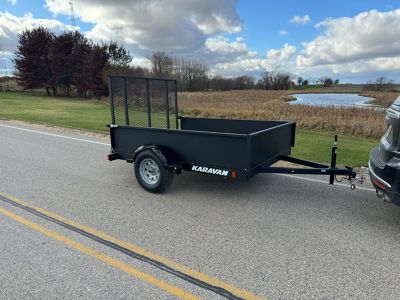Image showing  6 ft. x 8 ft. Solid Wall Utility Trailer