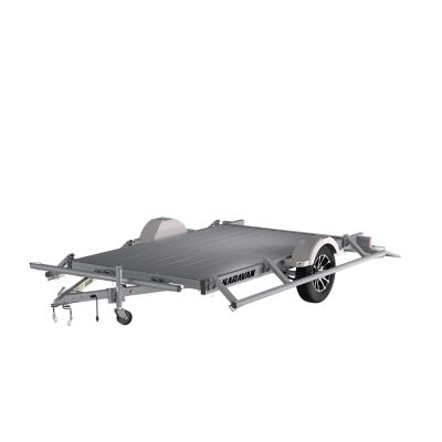 Image showing  5.5 ft. x 10 ft. Aluminum Utility Trailer