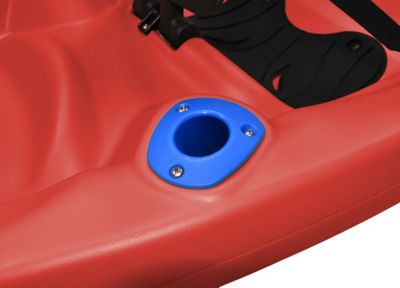 Image showing  Patriot 8.6 Sit-on Recreational Kayak with Paddle, Red Blue