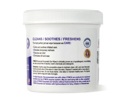 Image showing  Advanced Enzymatic Ear Wipes for Dogs & Cats, 100 ct.