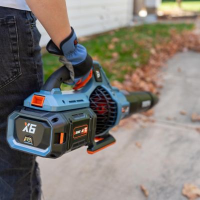 Image showing 5 th Senix 170 MPH/810 CFM 60V Max Cordless Handheld Leaf Blower, Battery and Charger Included