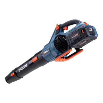 Image showing 7 th Senix 170 MPH/810 CFM 60V Max Cordless Handheld Leaf Blower, Battery and Charger Included