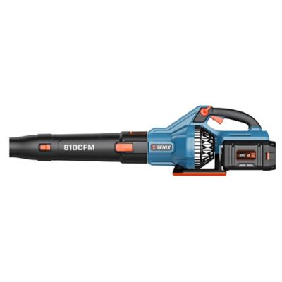 Image showing 8 th Senix 170 MPH/810 CFM 60V Max Cordless Handheld Leaf Blower, Battery and Charger Included
