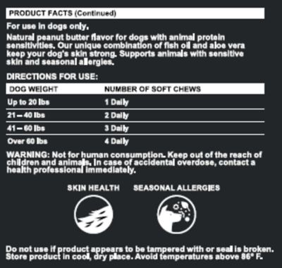 Image showing 7 th Operation Good Boy Skin Health & Allergy Supplement for Dogs, 90 ct. Jar