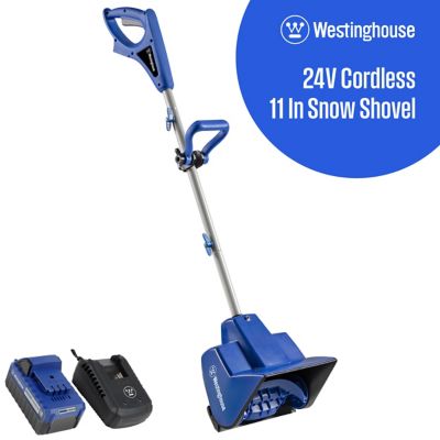 Westinghouse WSnow11S 24V Walk-Behind 24V Cordless Electric Snow Shovel, 11in.