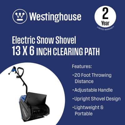 Image showing  WSnow13S 13 in. 10A Corded Electric Snow Shovel