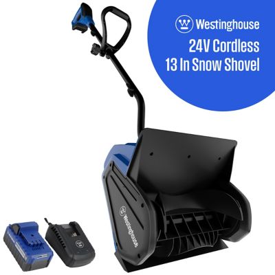 Westinghouse WSnow13S 24V Walk-Behind 24V Cordless Electric Snow Shovel, 13in.