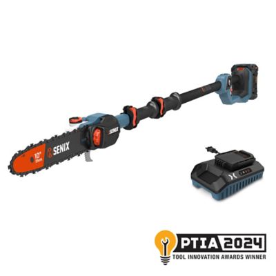 Image showing  10 in. 60V Max Cordless Pole Saw, Battery and Charger Included