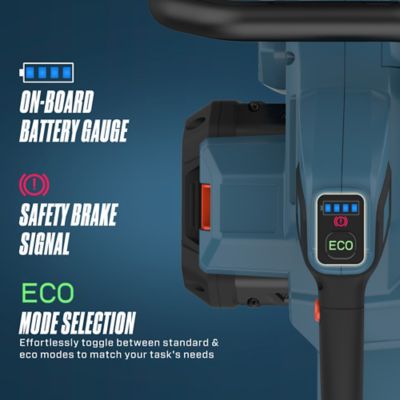 Image showing  16 in. 60V Max Cordless Chainsaw, Battery and Charger Included