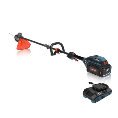 Image showing 6 th Senix 16 in. 60V Max Straight Shaft Cordless String Trimmer, Battery and Charger Included