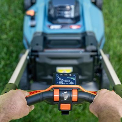 Image showing 5 th Senix 60V Max 21 in. Cordless Brushless Self-Propelled Lawn Mower, 8Ah Battery and Charger Included, LPSX6-H
