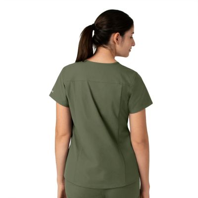 Image showing  Force Essentials V-Neck Scrub Top