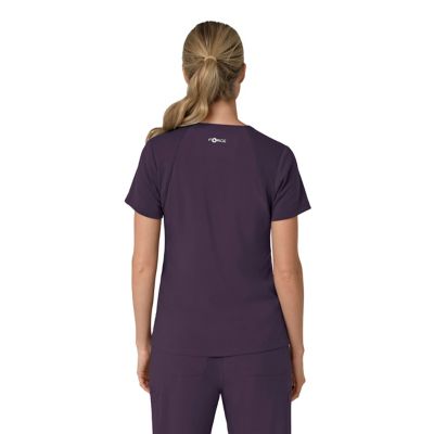 Image showing  Women's Force Cross-Flex Flex Panel V-Neck Scrub Top