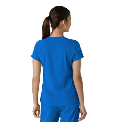 Image showing  Women's Force Cross-Flex Tuck-In Scrub Top