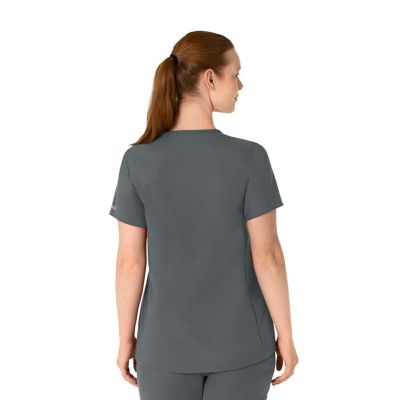 Image showing  Force Essentials Henley Maternity Scrub Top