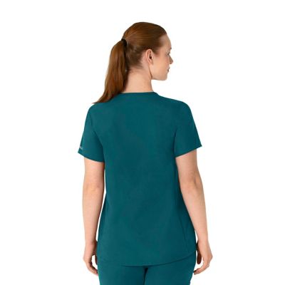 Image showing  Force Essentials Henley Maternity Scrub Top