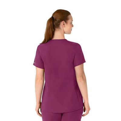 Image showing  Women s Maternity Force Essentials Henley Scrub Top