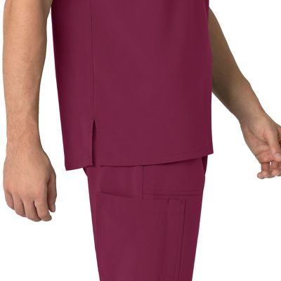 Image showing 4 th Carhartt Force Cross-Flex Henley Scrub Top