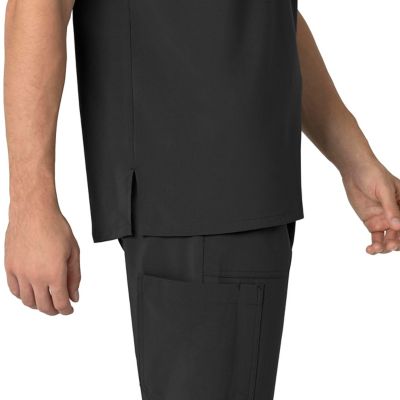 Image showing  Force Cross-Flex Henley Scrub Top