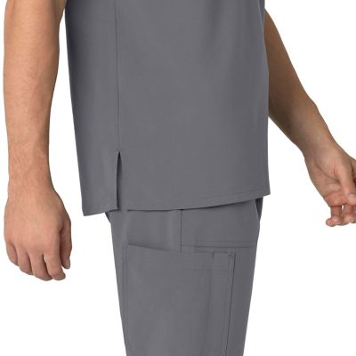 Image showing  Force Cross-Flex Henley Scrub Top