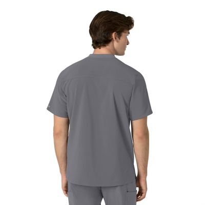 Image showing 1 th Carhartt Force Cross-Flex Henley Scrub Top