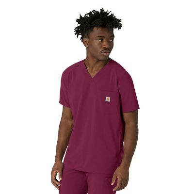 Image showing  Force Cross-Flex V-Neck Scrub Top