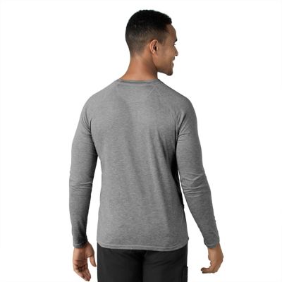 Image showing 1 th Carhartt Men's Force Sub-Scrubs Performance Long Sleeve Tee