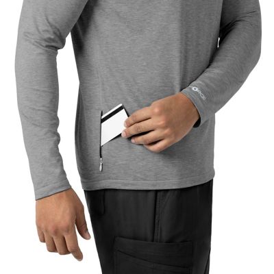 Image showing 4 th Carhartt Men's Force Sub-Scrubs Performance Long Sleeve Tee