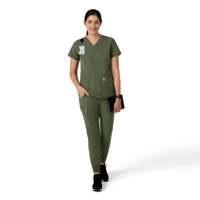 Image showing 2 th Carhartt Women's Force Essentials Jogger Scrub Pant