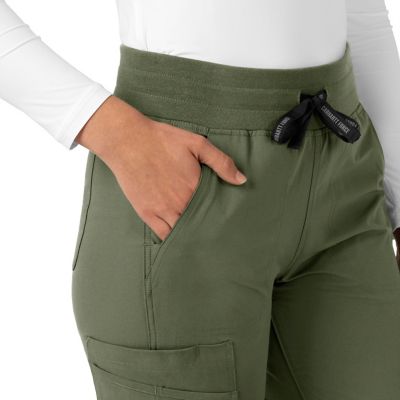 Image showing 6 th Carhartt Women's Force Essentials Jogger Scrub Pant