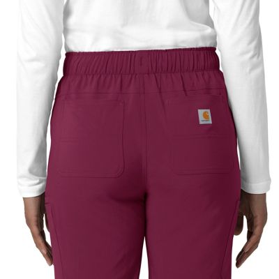 Image showing 8 th Carhartt Women's Force Cross-Flex Straight Leg Cargo Scrub Pant