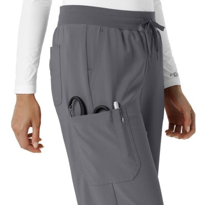 Image showing 7 th Carhartt Force Cross-Flex Boot Cut Scrub Pant