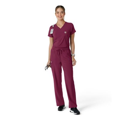 Image showing 2 th Carhartt Force Cross-Flex Boot Cut Scrub Pant