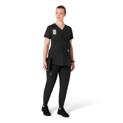 Image showing  Women's Force Essentials Maternity Jogger Scrub Pant