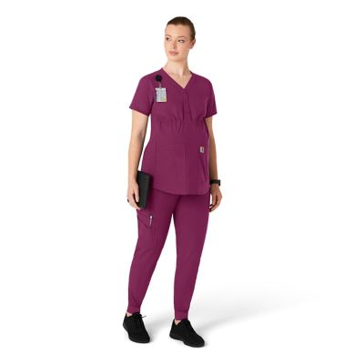 Image showing  Women's Force Essentials Maternity Jogger Scrub Pant