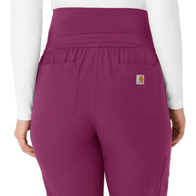 Image showing 5 th Carhartt Women's Force Essentials Maternity Jogger Scrub Pant