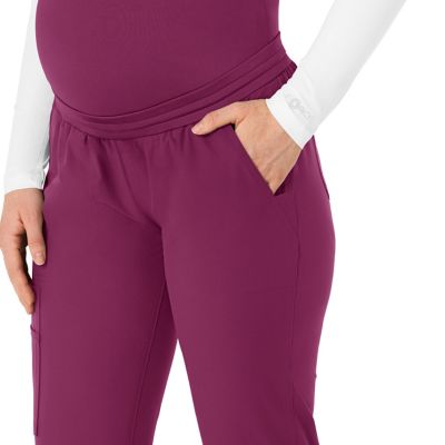 Image showing 6 th Carhartt Women's Force Essentials Maternity Jogger Scrub Pant
