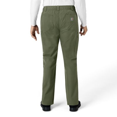 Image showing  Force Essentials Straight Leg Cargo Scrub Pant