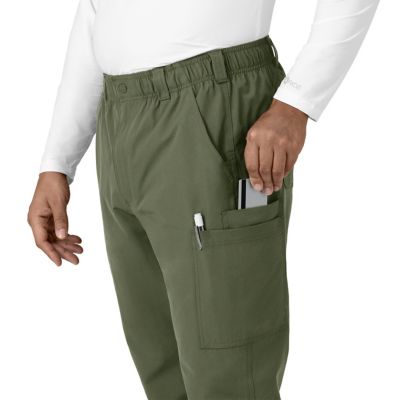 Image showing  Force Essentials Straight Leg Cargo Scrub Pant