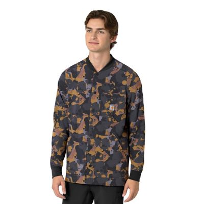 Carhartt Men's Rugged Flex Print Shirt Jacket
