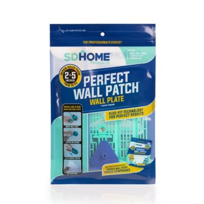 SDHome Products 5.5 in. x 6 in. Inside Wall Plastic Drywall Repair Patch Anchor