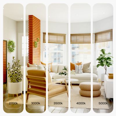 Image showing  Gimbal 24 Degree Angle 4 in. 5CCT Selectable White New Construction 12 Watt 960LM Triac LED Light