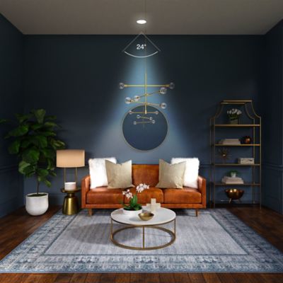 Image showing  Gimbal 24 Degree Angle 4 in. 5CCT Selectable White New Construction 12 Watt 960LM Triac LED Light